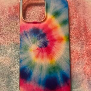 iPhone 12 Pro Max phone case tie dye.